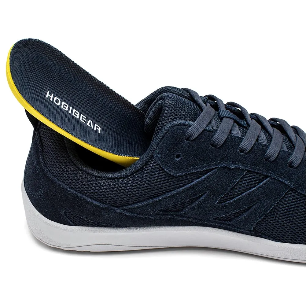 Sapatos descalços para mulheres homens zero gota larga toe box tênis minimalista rendas até tênis de corrida leves
