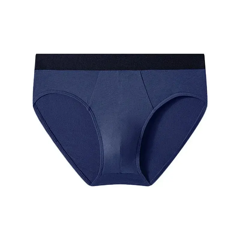 3pcs Solid Color Men's Underwear Simple Everyday Four Seasons Men's Briefs Comfortable Breathable Underwear