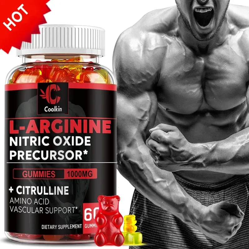 L-Arginine Supplement - Strengthens Muscles and Supports Blood Flow Circulation Nutrient Delivery and Pumping — image 2