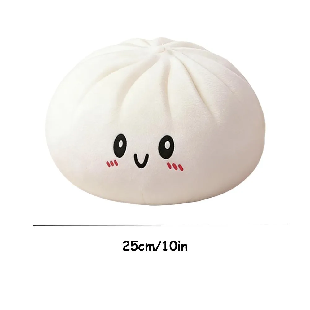 Malaking Dumpling Squishy Plush Toy Soft PET Stuffed Hug Pillow Adorable Steamer Design Home Dekorasyon Stress Relief Toy para sa mga Bata