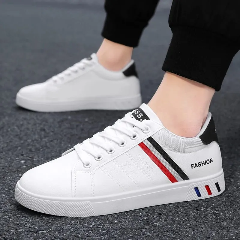 Men's Round Toe Casual Sports Shoes for Commuting Simple Spring and Autumn Style Lightweight Breathable and Comfortable Men's
