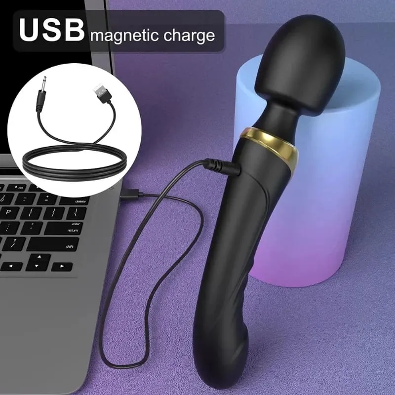 Powerful AV Magic Wand Dildo Vibrator Clitoris Stimulator Vagina Massager G Spot Masturbator Adult Sex Toys for Women