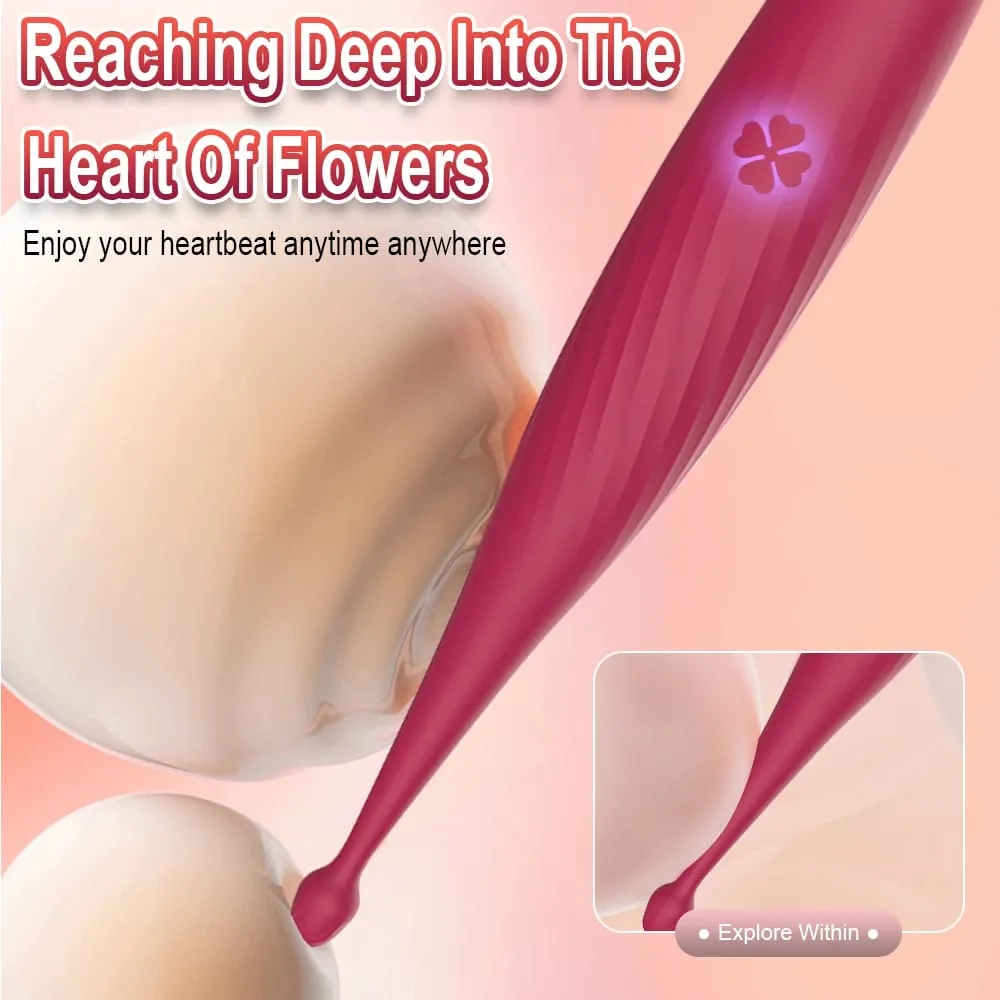 Beginner G Spot VibratorNipple Clitoris Stimulator Multi Frequency Ultrasonic Vibration Dildo Erotic Fast Orgasm Adult Sex Toys — image 4