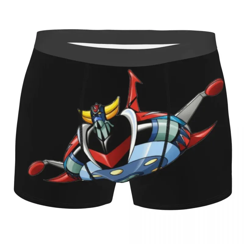 Custom Novelty Goldorak Ufo Robot Grendizer Boxers Shorts Panties Male Underpants Breathbale Briefs Underwear