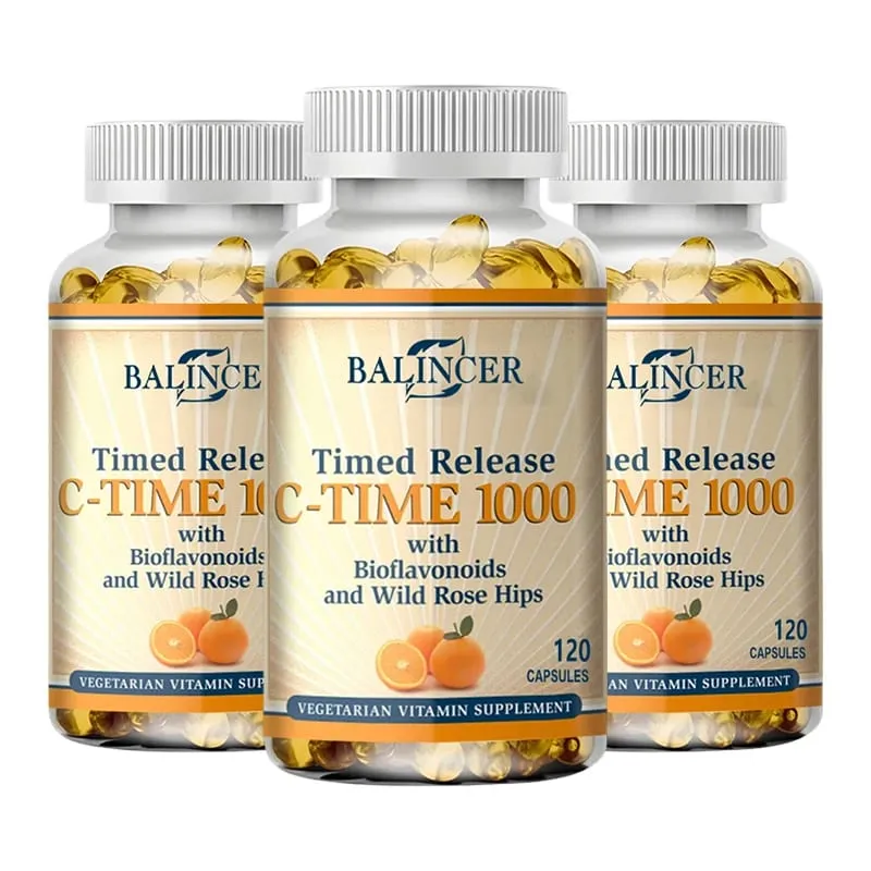 Vitamin C Capsules 1000mg Antioxidant Support Immune Wellness Collagen Synthesis Skin & Bone Joint Health 30/60/120 Capsules — image 9