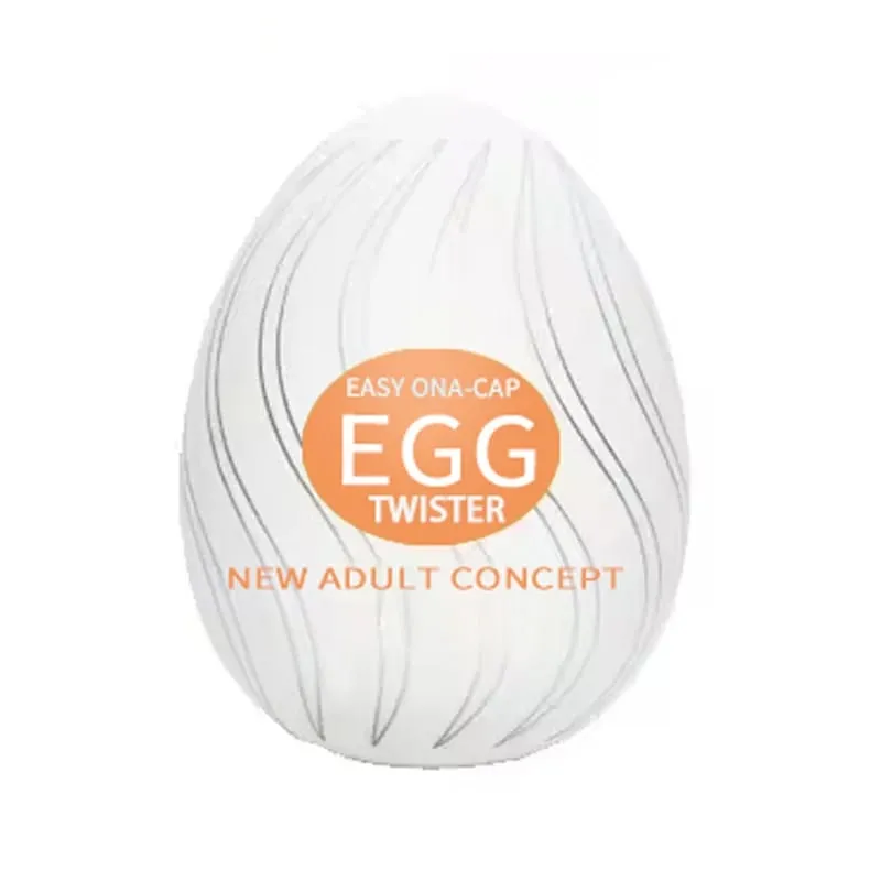 Mini Male Masturbation Eggs Egg-Shaped Male Penis Massager Soft Silicone Pocket-Sized Intimate Care Device Adult Sex Toys