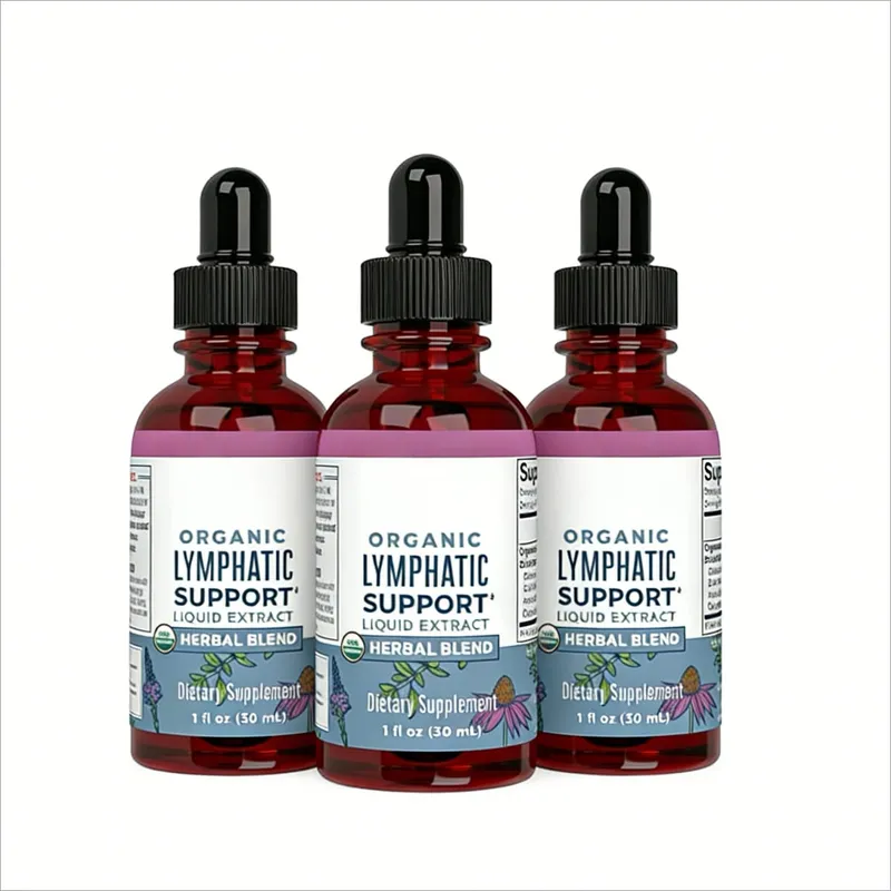 Lymphatic Support Drops Organic Lymphatic Cleanse Immune Support Supplement| Lymphatic Support with Echinacea 30 Servings