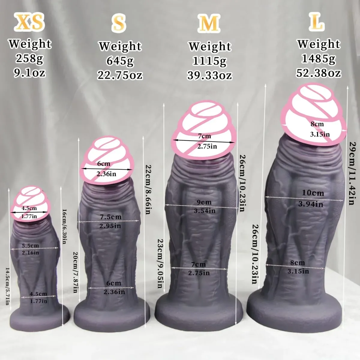 Velké měkké dildo Super měkký silikonový velký penis s přísavkou Flexibilní sexuální hračky s bodem G Pro ženy muži Lesbičky — image 6
