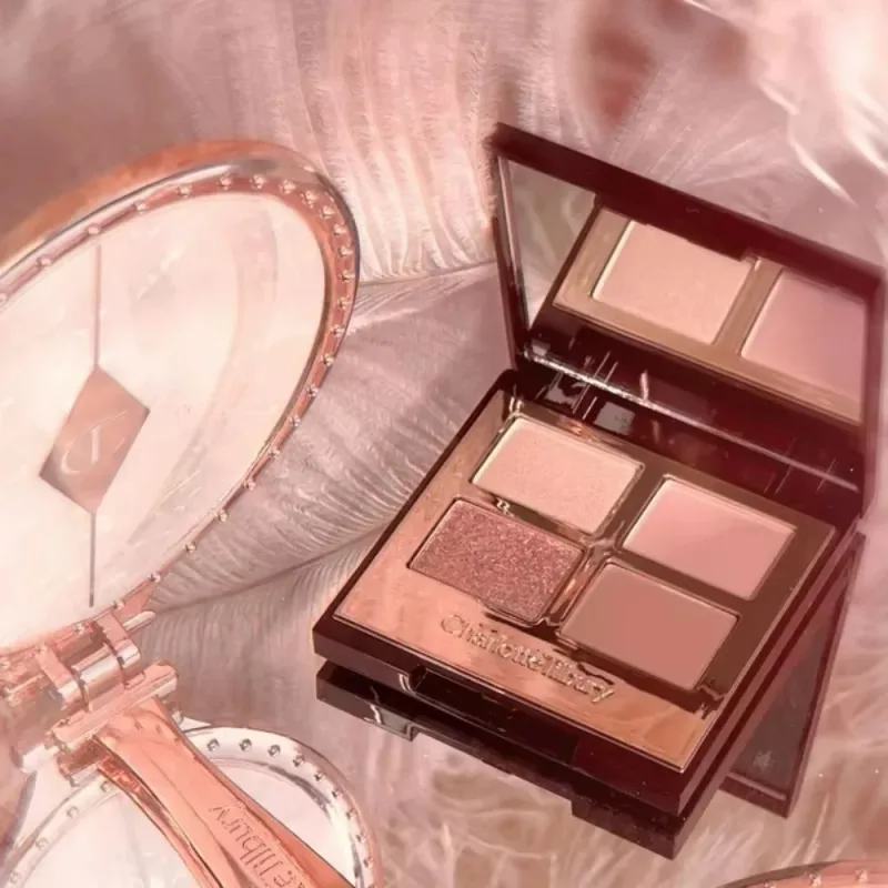 Charlotte Tilbury Hollywood Flawless Liquid Highlighter hidrata a paleta da pele acetinado-fosco Shimmer Metallic Acabamentos Maquiagem