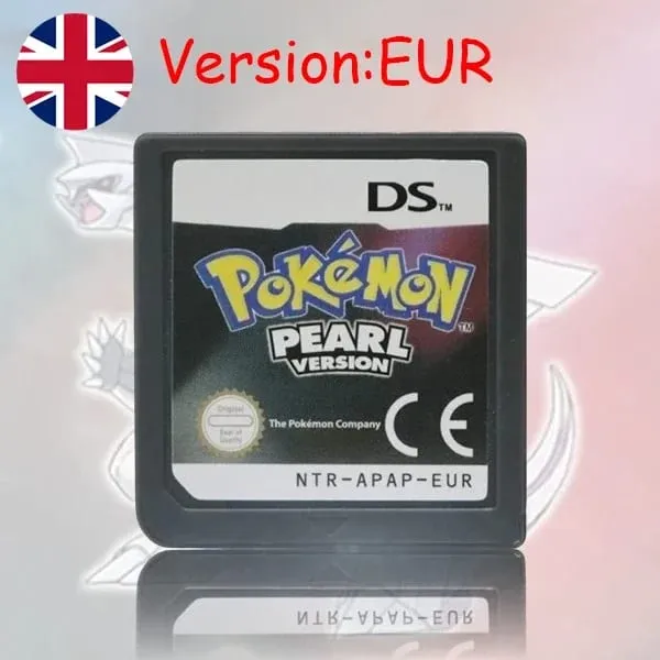 Pokemon Series DS Game Cartridge Diamond Platinum Pearl HeartGold SoulSilver Black White Multilingual for NDS/2DS