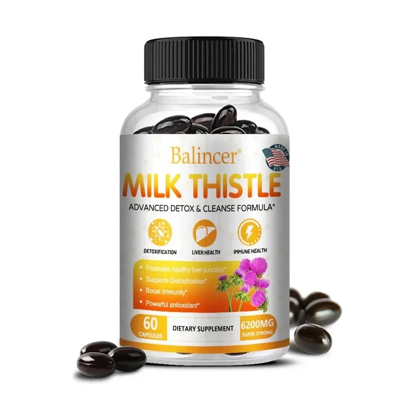 Milk Thistle with Dandelion Root - for Kidney & Liver Health Liver Detox and Cleanse Promotes Skin and Digestive Health — image 8