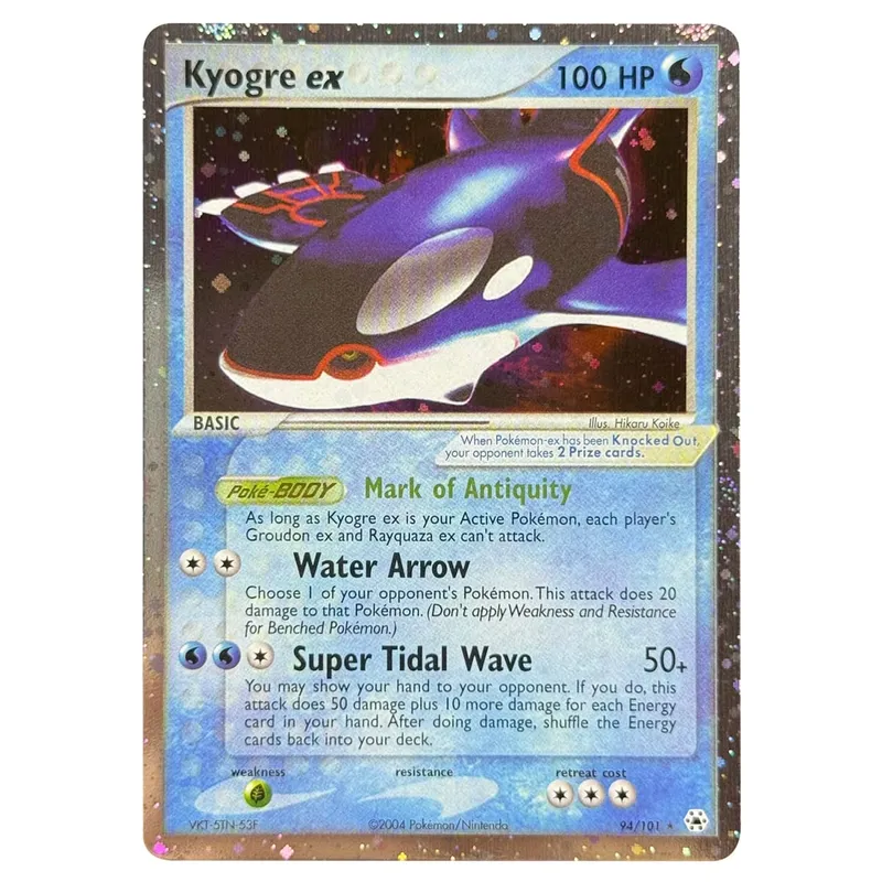 Proxy Cards Holographic Emerald Cacturne Rayquaza Hidden Legends Kyogre Crystal Guardians Alakazam Star Flareon Metagross