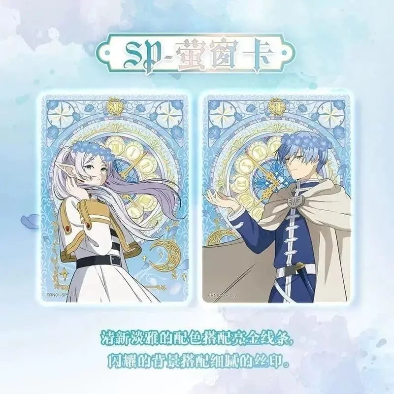 Genuine Frieren: Beyond Journey's End Card Animation Cartoon Game Collection Card Peripheral Children's Toys Holiday Gift