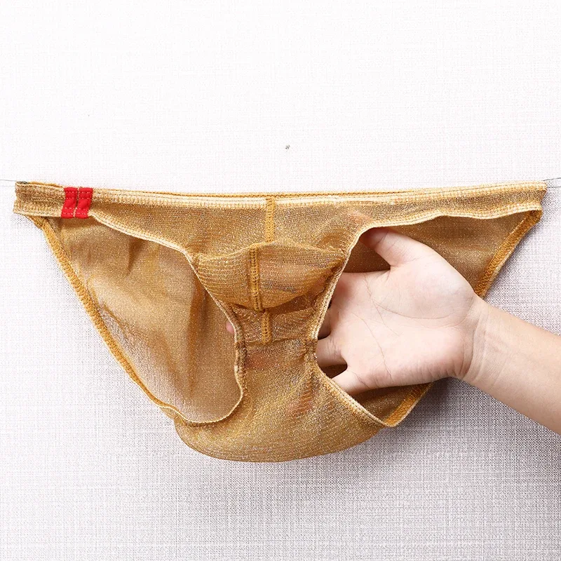 男性下着ブリーフ超薄型ローライズメッシュ通気性パンティー — image 24