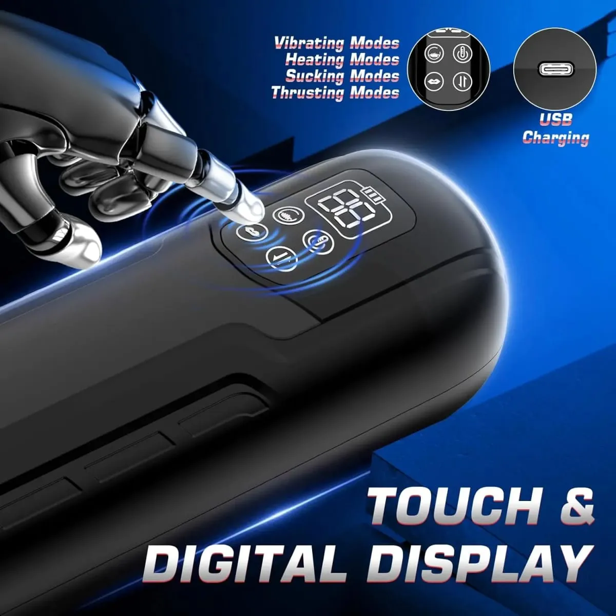 9Mode Sucking Thrusting Vibrator Male Masturbator Automatic Heating Sex Machine Pocket Pussy Dildo Adult Sex Toys for Men — image 5