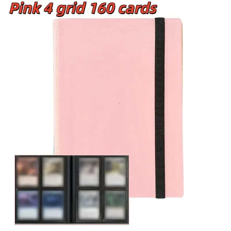 160/360/480/540 Cards Capacity Pocket Holder Binders Albums for CCG MTG Magic Yugioh Board Game Card Book Sleeve Holder — image 31