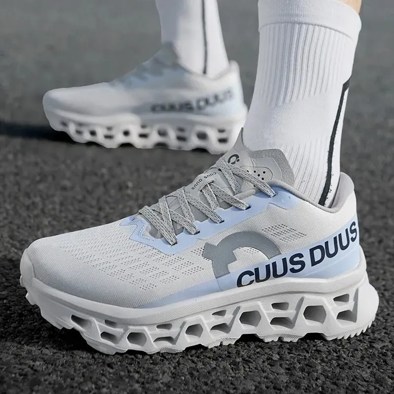 Unisex Sneakers Fashion Lace Up Outdoor Running Anti Slip Cushioning Men Training Shoes 2026 Comfort Thick Soled Sports Shoes — image 2