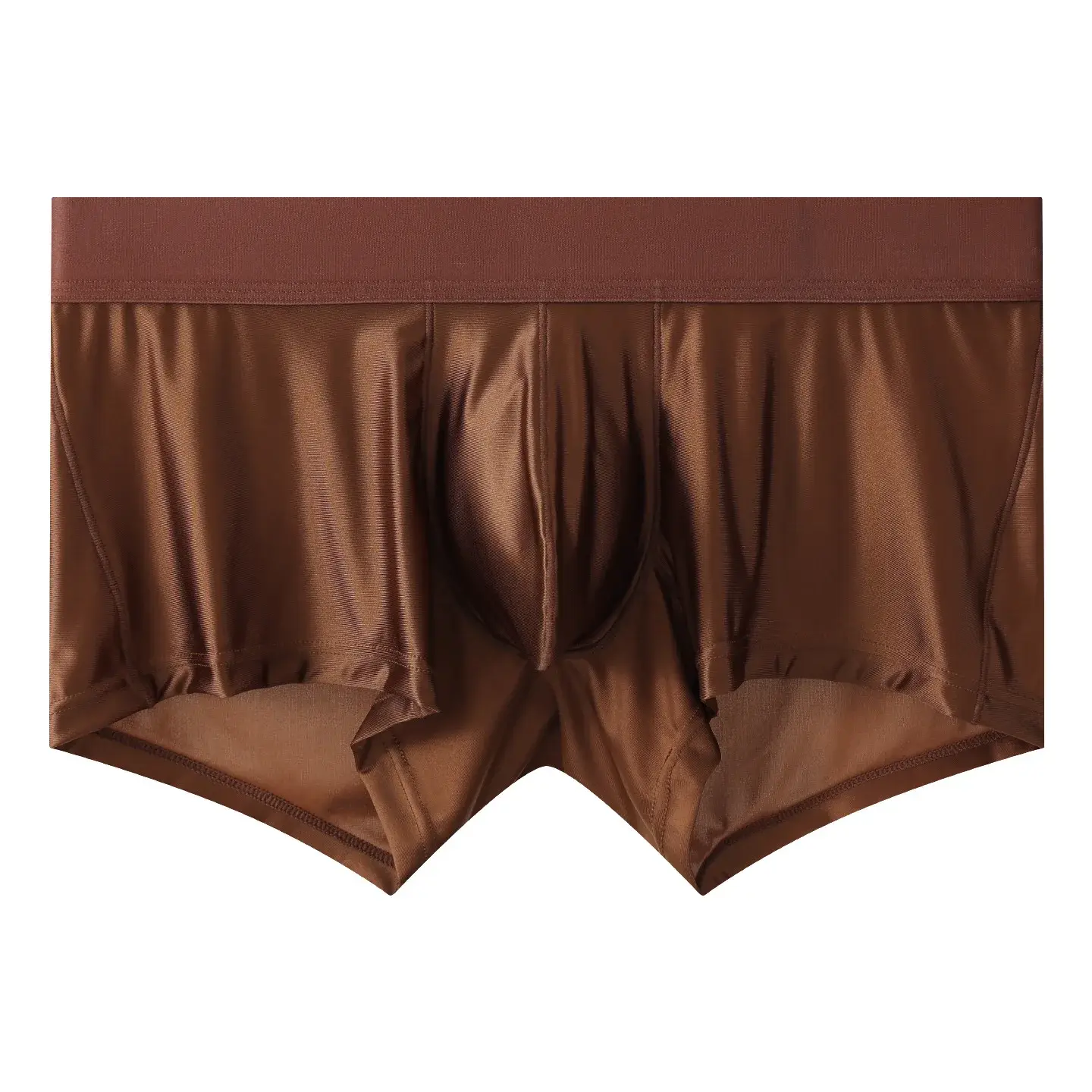 Mens Underwear Boxer Shorts Man Solid Slim Nylon Panties Cueca Middle Waist JJ Pouch Underpants Male Boxers Ropa Plus Size M-XXL 3256811688904070 — image 3