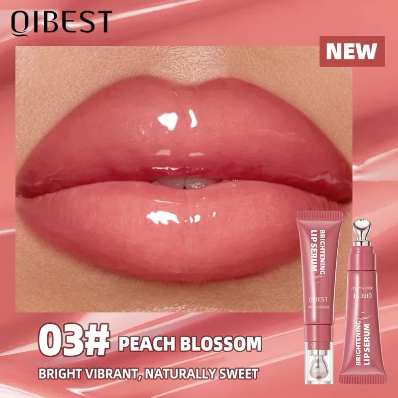4 Farben Spiegelperle Fein schimmernder feuchtigkeitsspendender Pfeifen-Lipgloss Feuchtigkeitsspendender Kristallglanz-Lippenglasur-Schicht-Lippen-Make-up