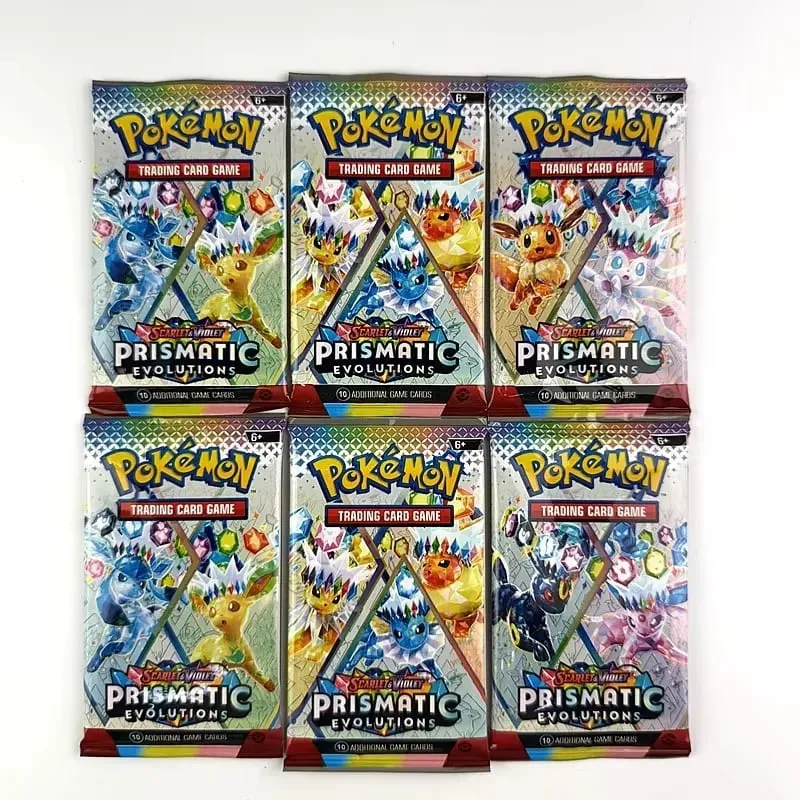 10/20pcs English Pokemon Card Black Bolt White Flare Booster Battle Pokemon Trade Card Transaction Gifts