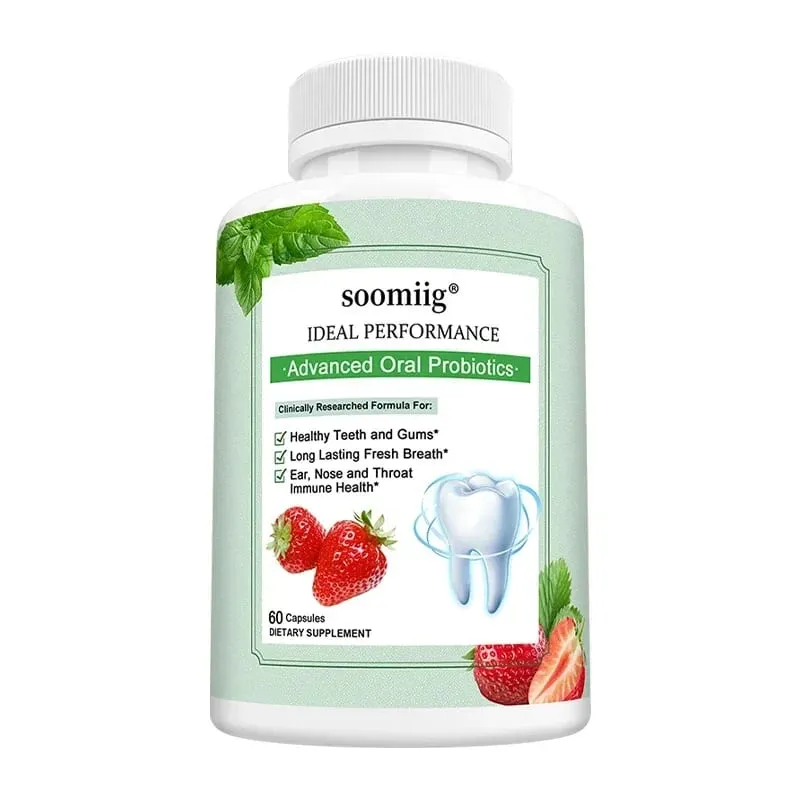 Advanced Oral Probiotics for Teeth Health & Fresh Breath - Chewable Probiotics for Oral Bad Breath 30/60/120 Capsules — image 9