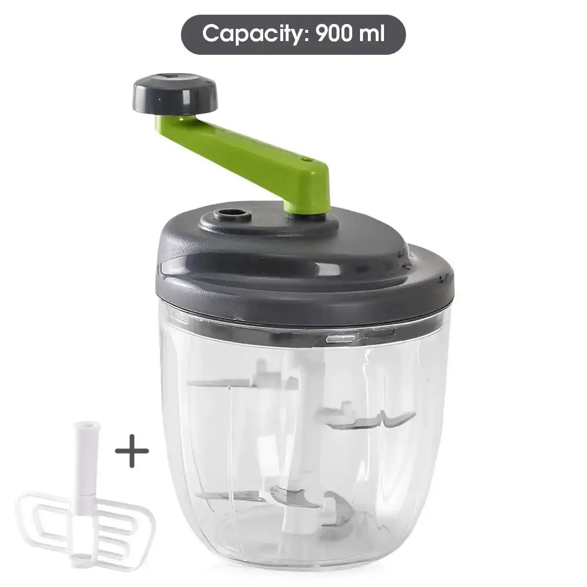 1 stk. 520ml/900ml Håndsving hvidløgspulverer Manuel hvidløgsmasker Kødkværn Mad Grøntsagshakker Køkken Gadgets — image 3