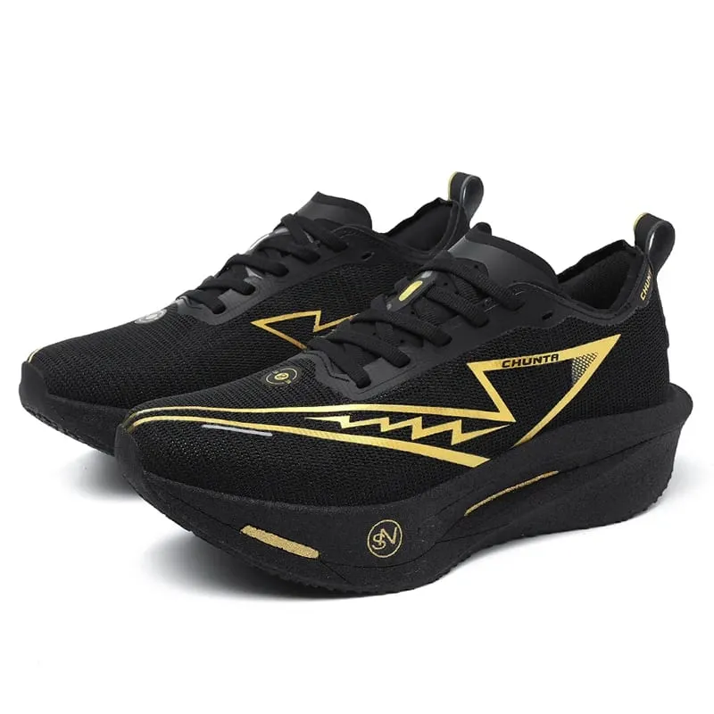 Men Running Shoes Marathon Carbon Board Speciality Sports Breathable Lightweight Women's Comfortable Athletic Chunta Sneakers — image 6