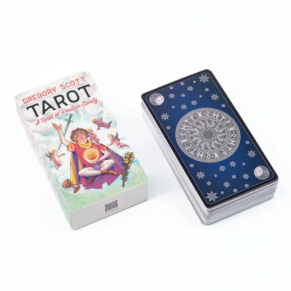 Gregory Scott Tarot 78-Card Deck tafelbladkaarten van groepsspellen voor feesten Precognition & Divinatio Oracle Set 11,1 * 6,1 cm — image 3