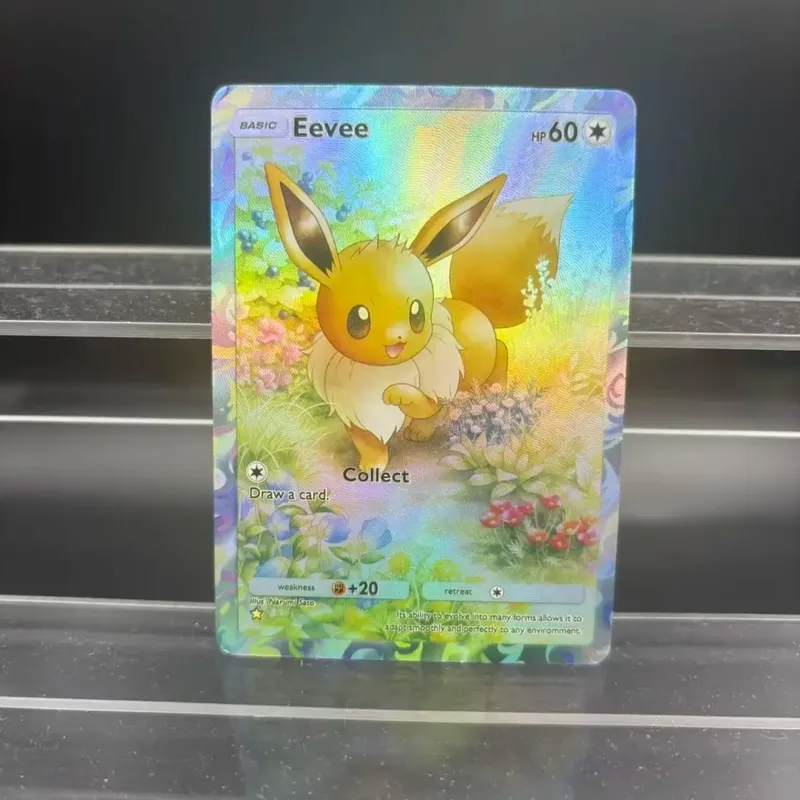 DIY POCKET Collection Cards Umbreon Espeon Jolteon ex Self Made Single Card Classic Game Anime Card Gift Toy — image 9