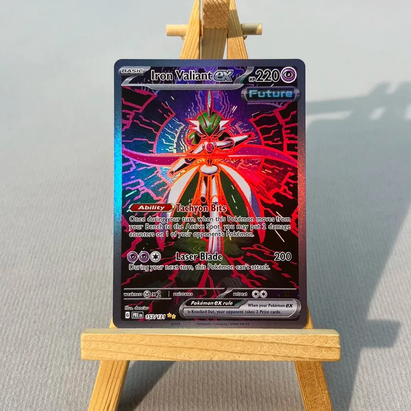 PRE PTCG5-001 Tcg proxy PKM Cards Vaporeon ex Espeon ex Rare Collection Battle Toys Gifts for Hobbies home play — image 19