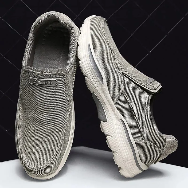 Men's Lightweight Canvas Loafers for Outdoor Hiking Camping Casual Sports Running Jogging Shoes Size 39-48 — image 7