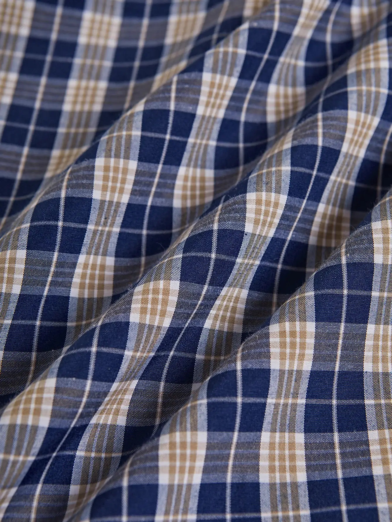 Pantaloni ad angolo piatto da spiaggia lunga da uomo Cintura elastica a quadretti casual Comodo pantalone da boxe per giovani casual per la casa da uomo