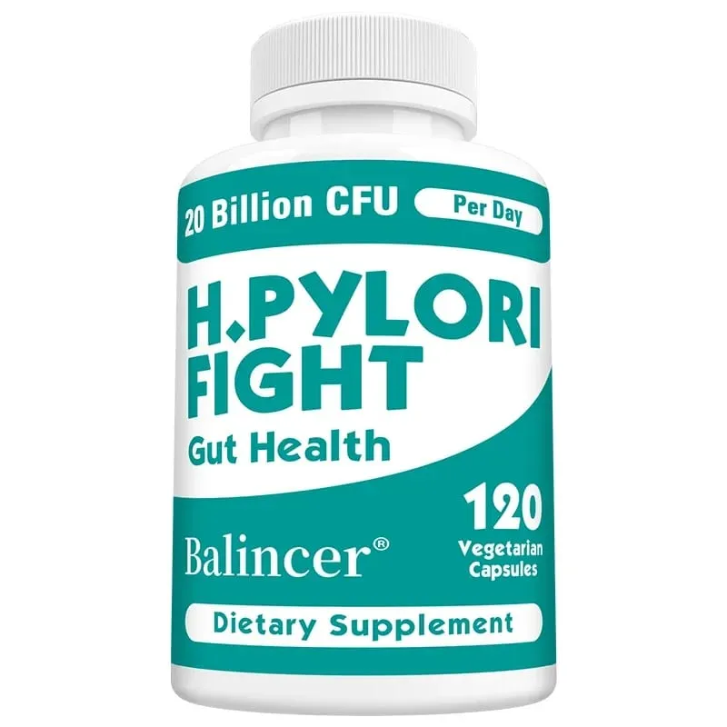 H. Pylori Defense Probiotics 20 Billion CFU - Lactobacillus Reuteri Support Intestinal Balance Digestive System Non-GMO