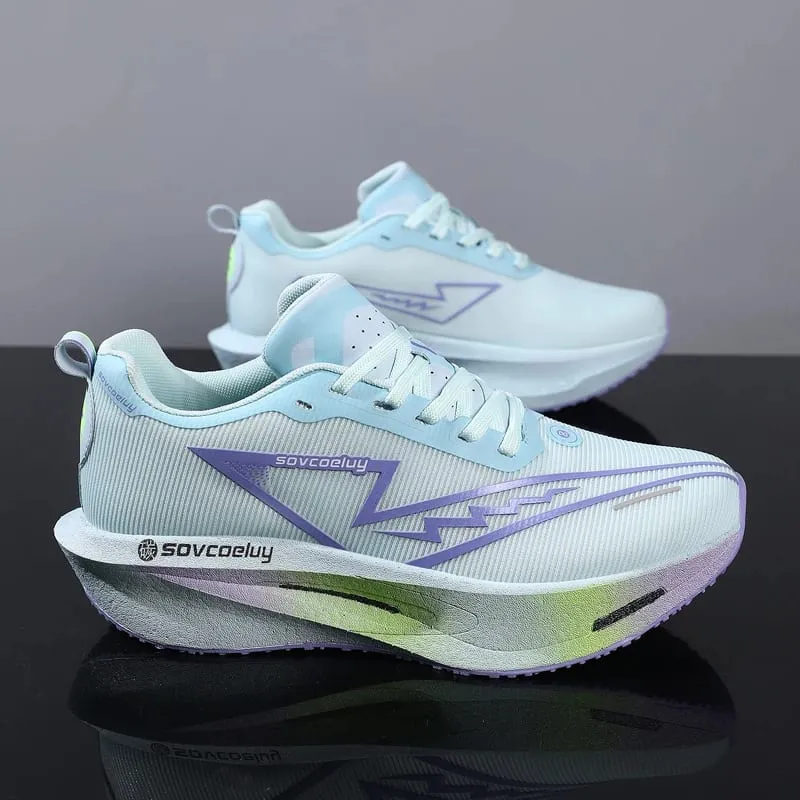Running Shoes Men Carbon Board Sports Marathon Breathable Lightweight Women's Comfy Athletic Antiskid Sneakers Casual 2026 New