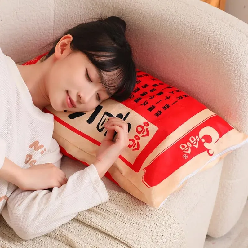 New Giant Size Simulation Chinese Bag Of Melon Seed Plush Toys Soft Soothing Pillow Mattress For Kids Family Funny Toys For Kids
