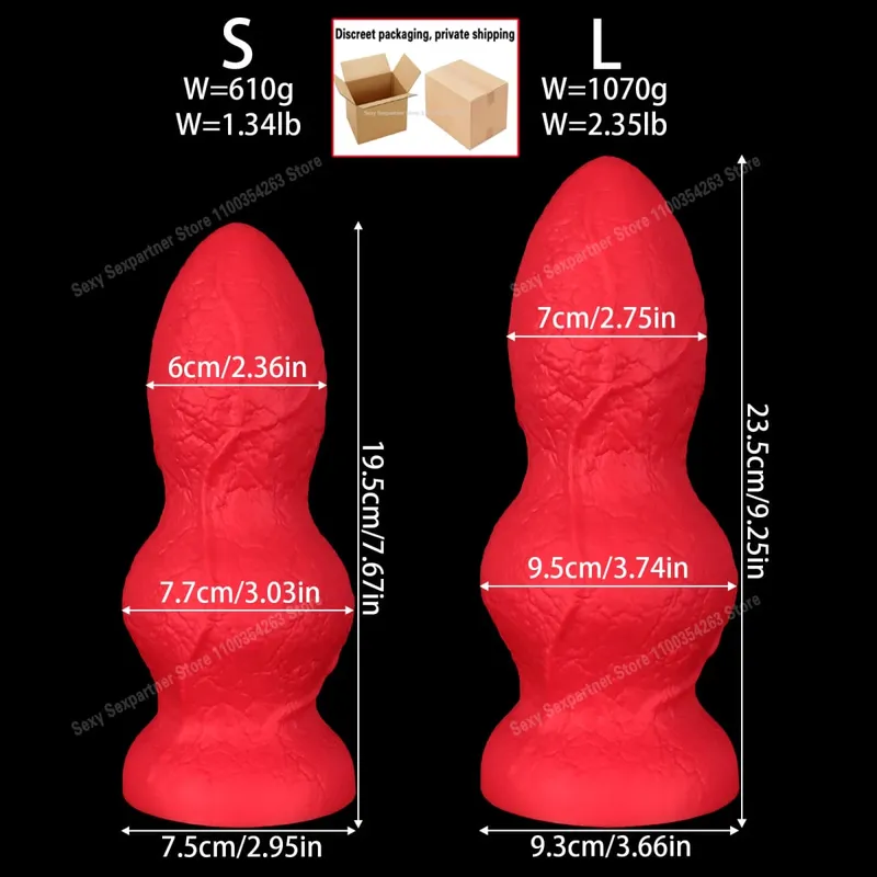 New Super Long Anal Plug Huge Large Anal Dildo Butt Plug Big Anal Dilator Silicone Soft Suction Cup Gay Sex Toys for Women Men18
