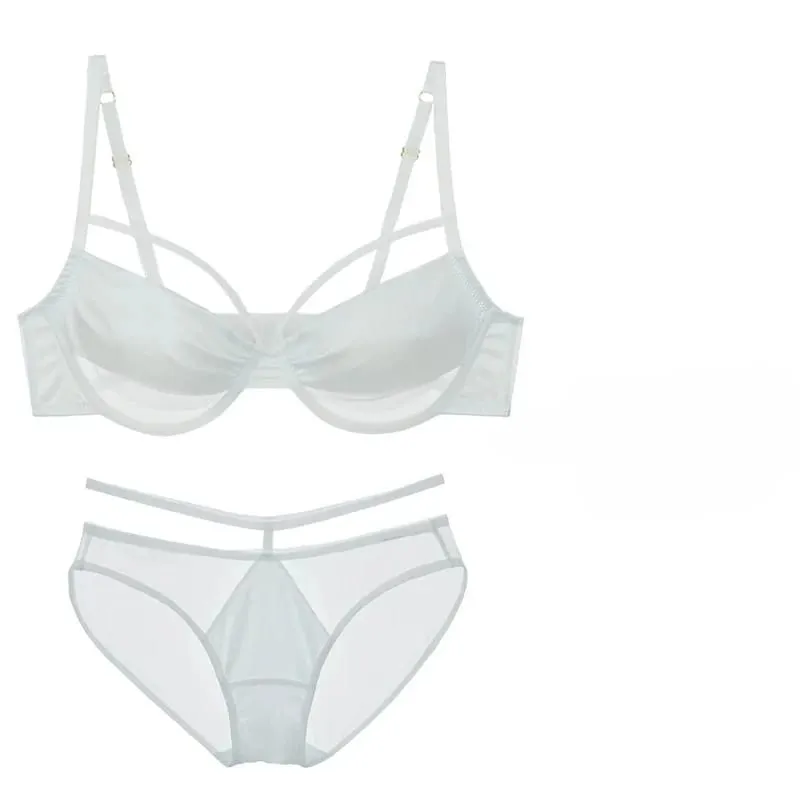 Set di biancheria intima dimagrante da donna nuova tazza sottile reggiseno push up con ferretto morbido effetto minimizzante raccoglie rigonfiamento laterale anti-cedimento morbido