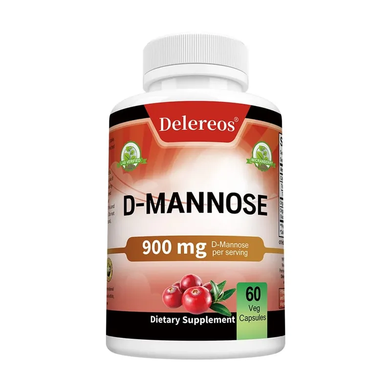 D Mannose Vegetarian Capsules - UTI Health Support Non GMO Vegetarian Friendly 120 Capsules — image 8