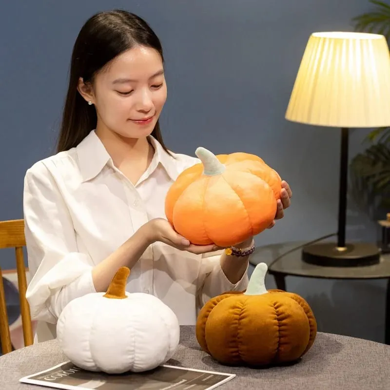 16cm Pumpkin Plush Toy Pillow Kawaii Sofa Cushion Halloween Home Decor Toys Soft Stuffed Doll Creative Birthday Surprise Gifts