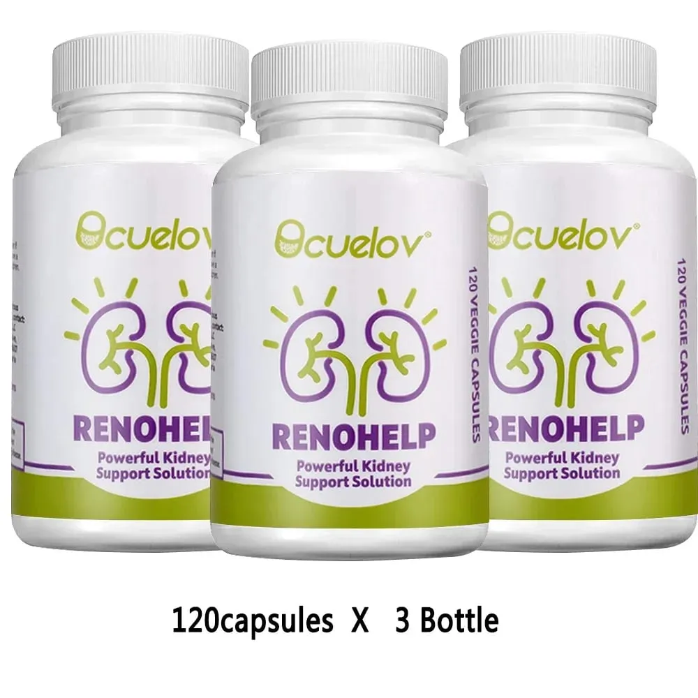 Bcuelov All Natural Kidney Support Supplement Promotes Healthy Kidney Function Creatinine Levels and Glomerular Filtration