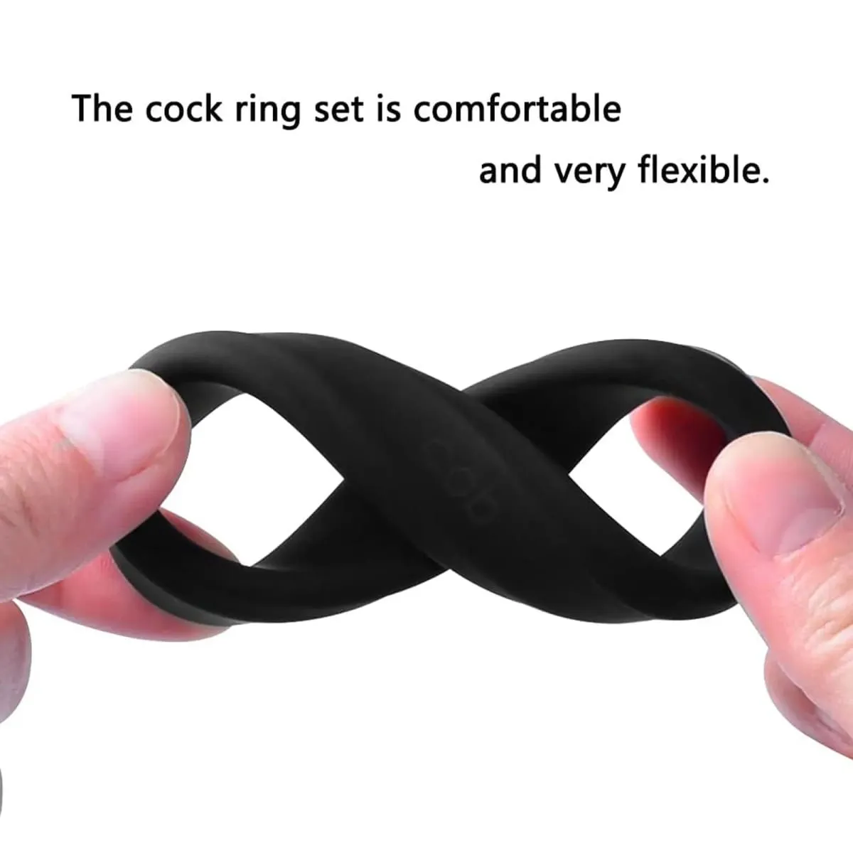 3 Pieces Male Cock Ring Penis Ring Delay Ejaculation Scrotal Binding Ball Stretcher Silicone Cockring Sex Toy For Men