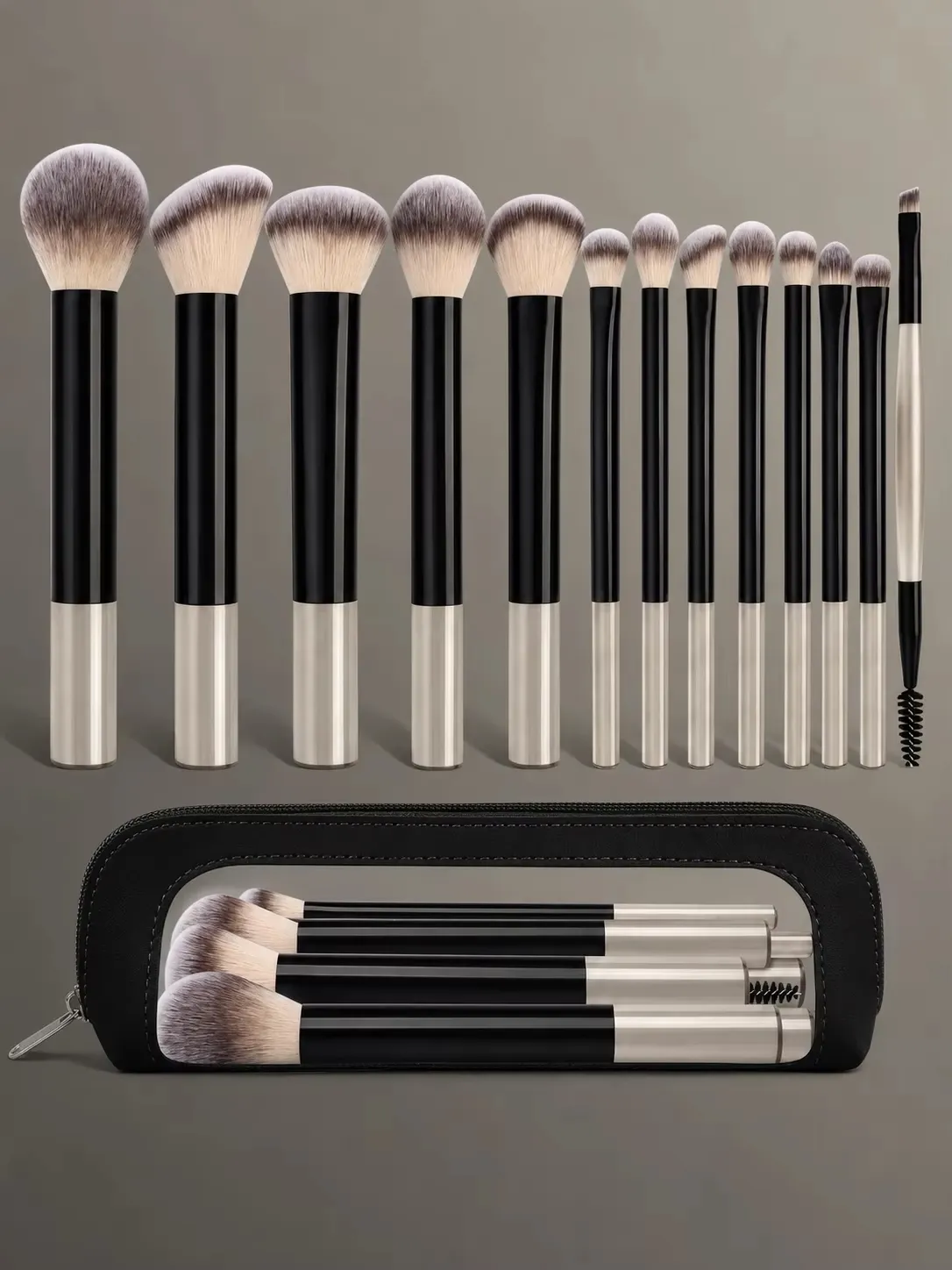 13/17/22pcs Makeup Tool Set Professional Makeup Brush Set Makeup Bag Makeup Accessories Foundation Brush Blush Brush. — image 3