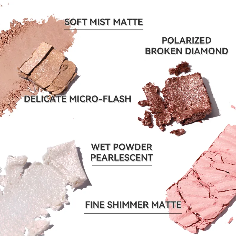 27-Shade Mult Eye Shadow Matte Pearlescent Glitter Large Plate Blush High-Gloss Multi-Functional Contouring New Style