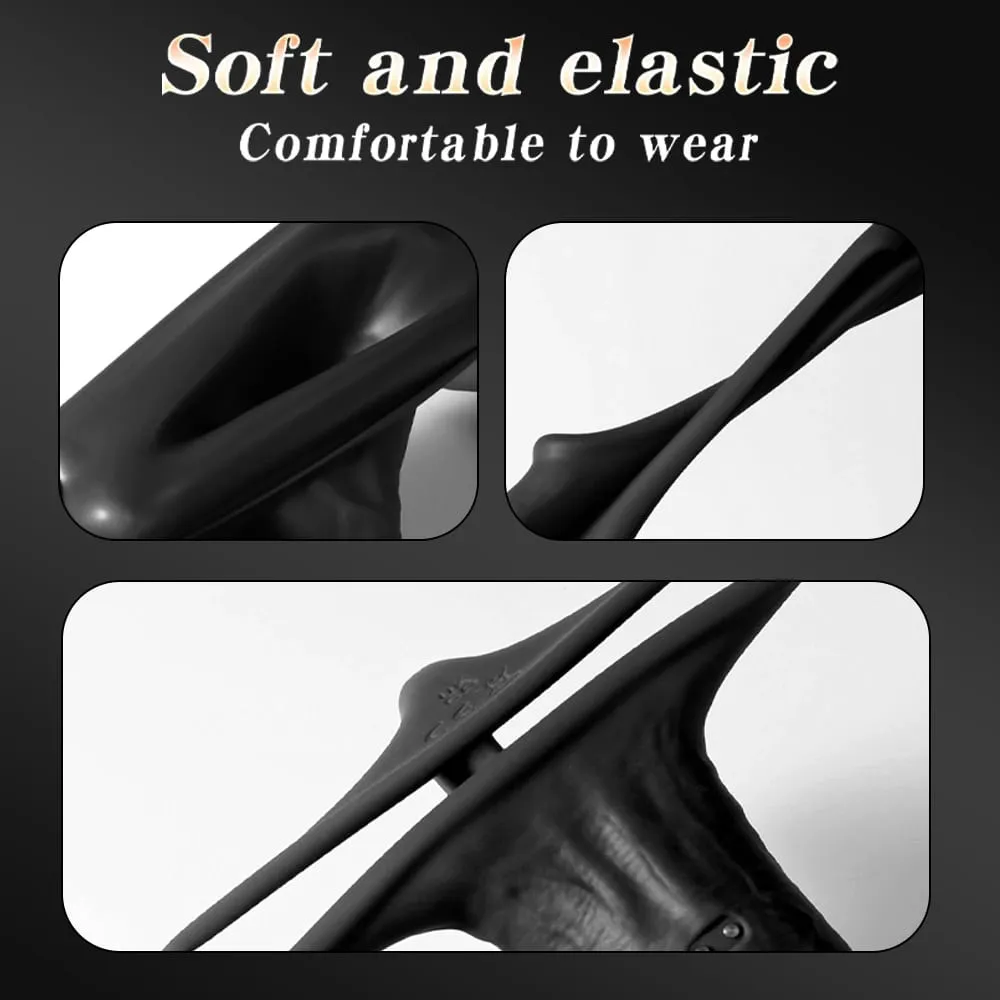 Vibrating Penis Sleeve Cock Ring Penis Ring Vibrator Penis Extender G Spot Stimulation Male Couples Adult Sex Toys for Men — image 5