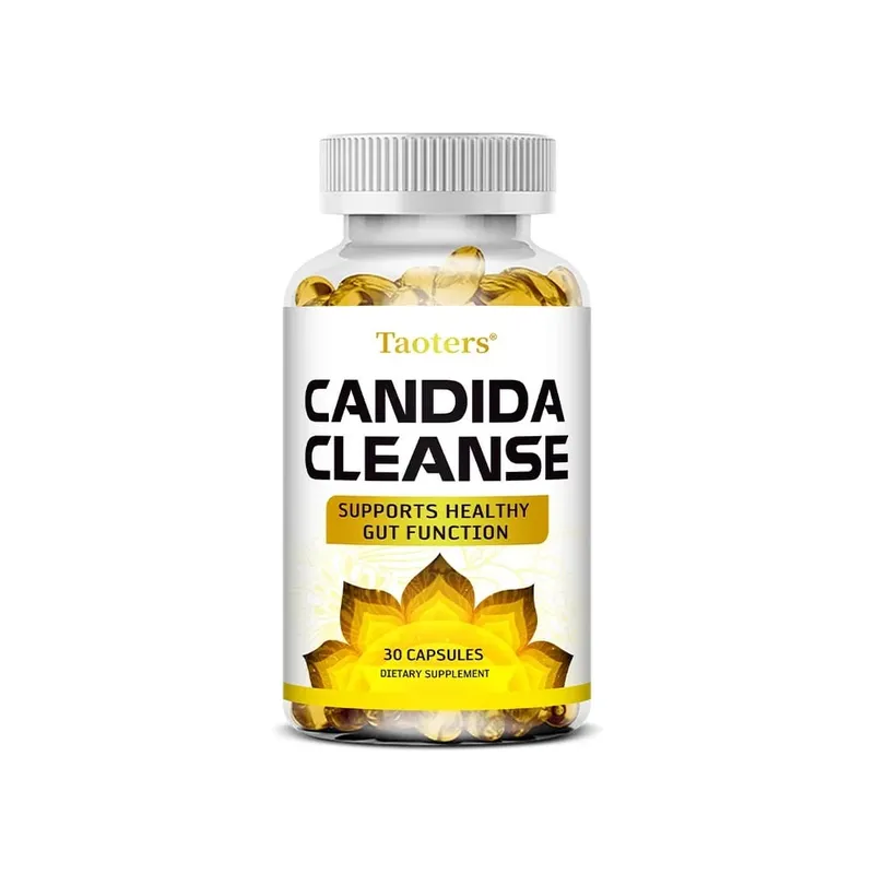 Candida Cleanse - Leverrensning Afgiftning Understøtter tarmsundhed Rensende tyktarmsforøgende energi 120 kapsler