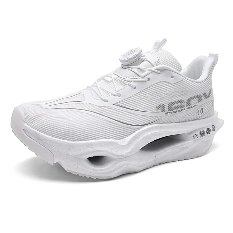 Carbon Plate Racing Running Shoes Non-Slip Men Ultra Light Elastic Cushion Athletic Sneakers Speed Training Marathon Sport Shoes
