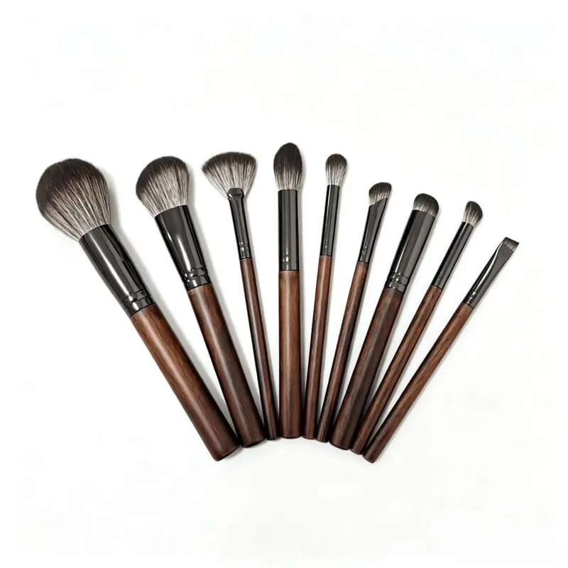 9PCS Eyeshadow Professional Makeup Brushes Crease Blending Shader kist dlya teney brovey brochas maquillaje Cosmetic Beauty Tool