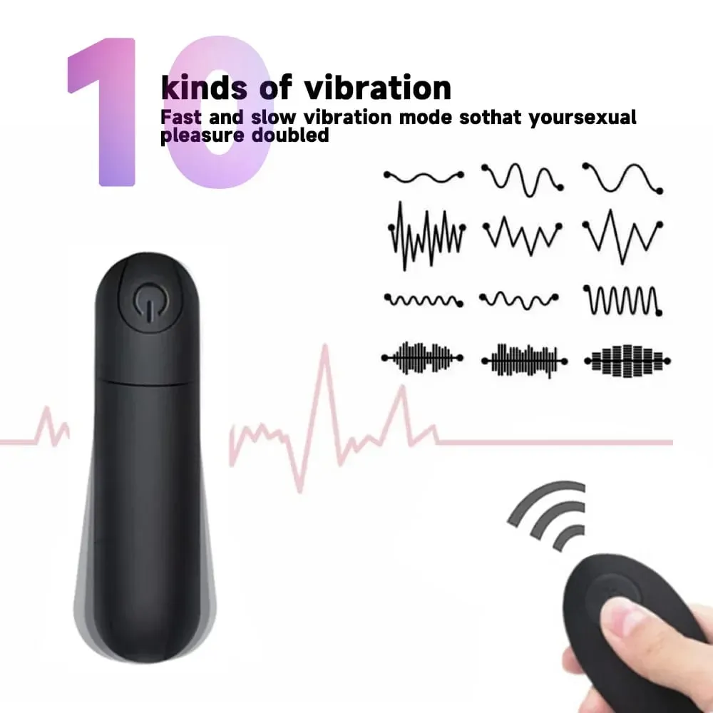 Mini távirányítós bugyi, vibráló tojás G-pont csiklójáték női hüvelystimulátor maszturbátor vibrátor szexjátékok pároknak — image 2