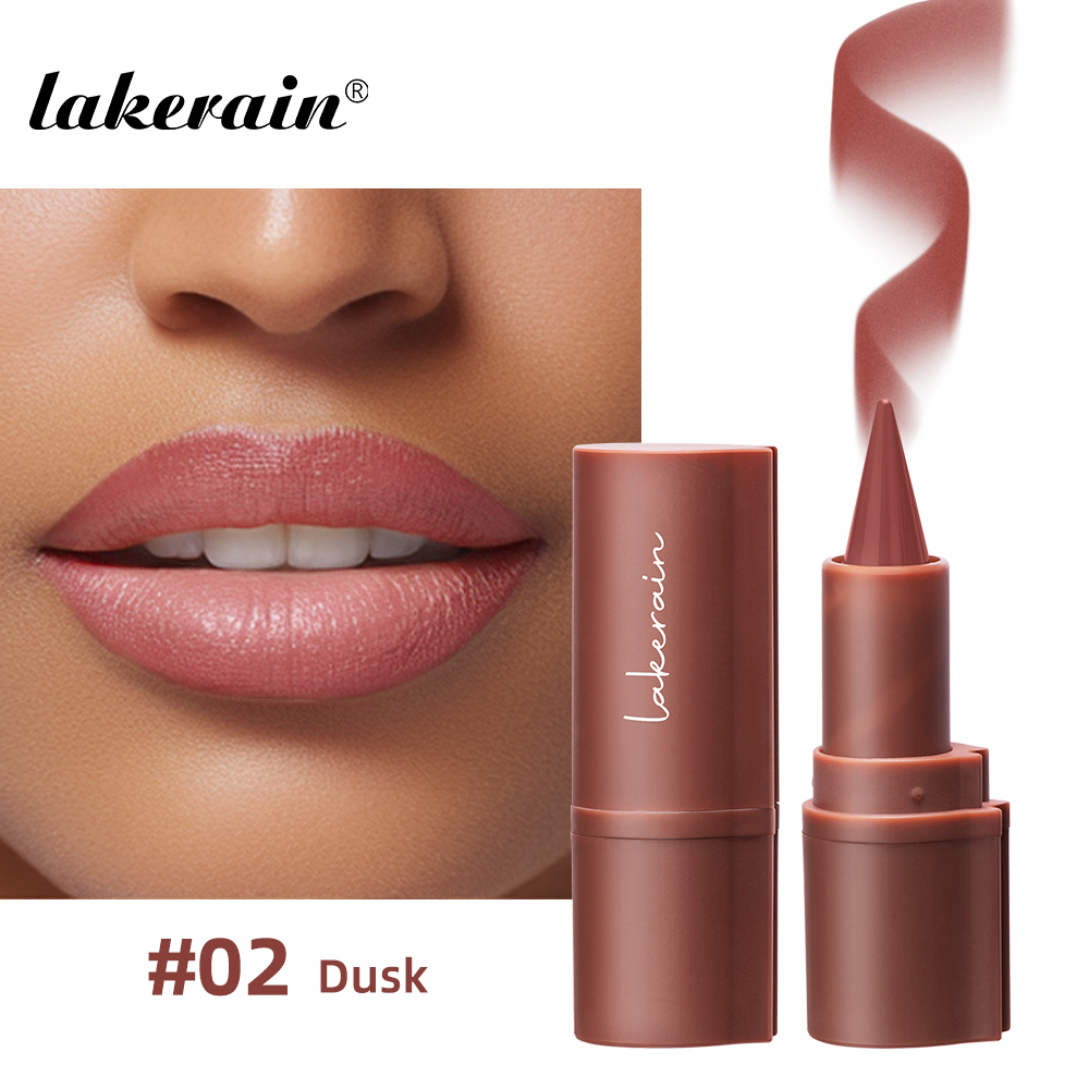Lakerain Lip Liner Matte Nero Marrone Velluto Rossetto Impermeabile Non appiccicoso Contouring Tinta Lipliner Pastello Trucco labbra — image 11