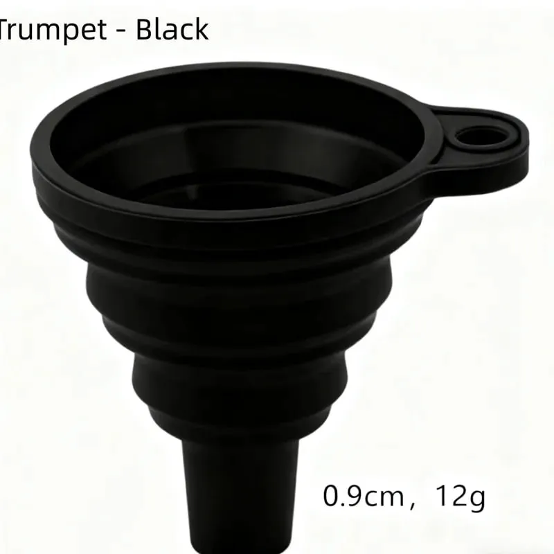 1/3/5/10 pcs S L Folding Silicone Funnel for Filling Bottles Kitchen Silicone Funnel Collapsible Kitchen Gadgets Oil Filler